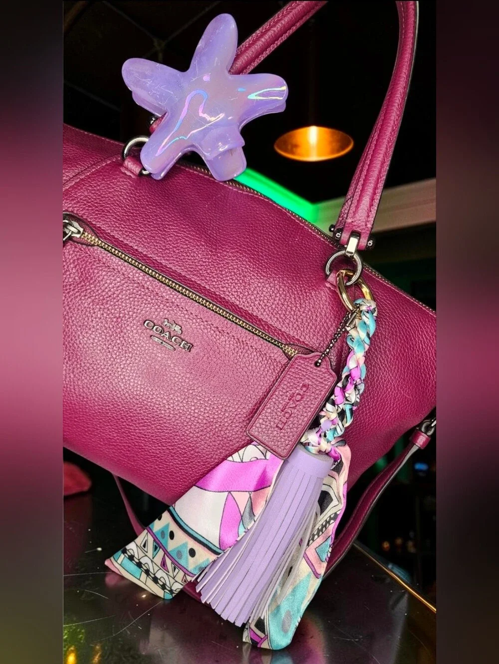 Authentic Coach Prairie Satchel Style No.58874